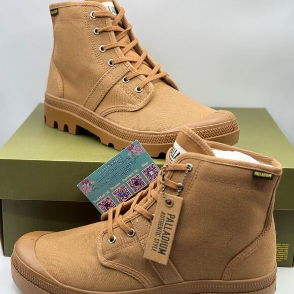 PALLADIUM PALLABROUSSE CANVAS BOOTS - Picture 8 of 10